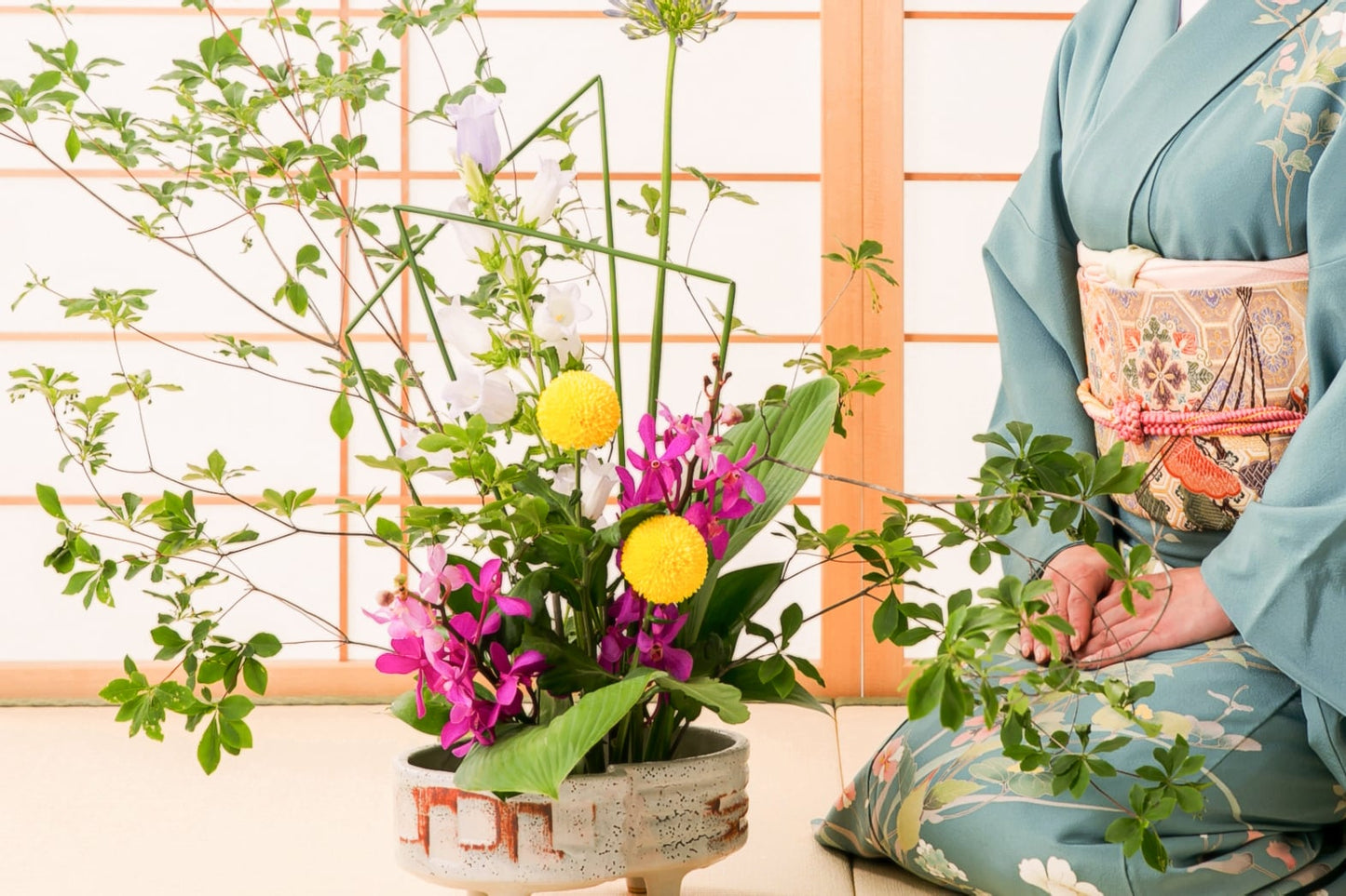 SHOKASANMEI® Ikebana Workshop (Full-Day, No Lunch / Held in Japan)